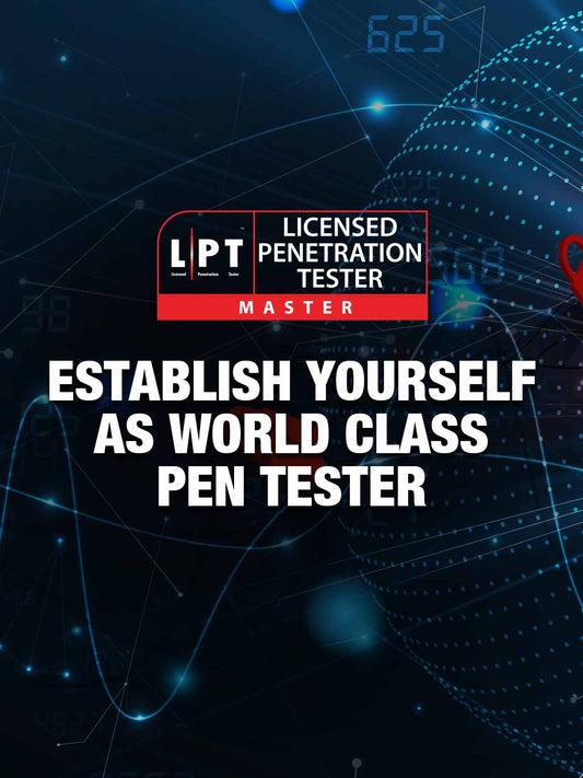 EC-Council LPT (Licensed Penetration Tester (Master) | LPT (Master) – Official eCourseware + iLab 6 Months + 30-Day Cyber Range + Exam Voucher